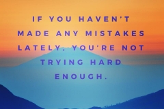 Mistakes